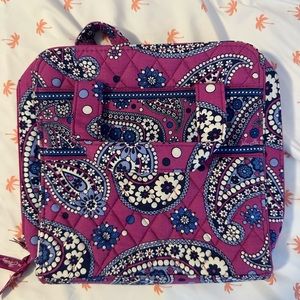 Vera Bradley Boysenberry Tech Organizer
